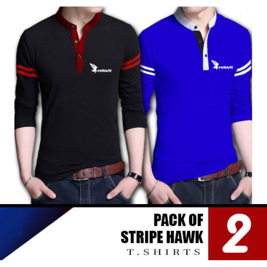 Pack of 2 Stripe Hawk T Shirts